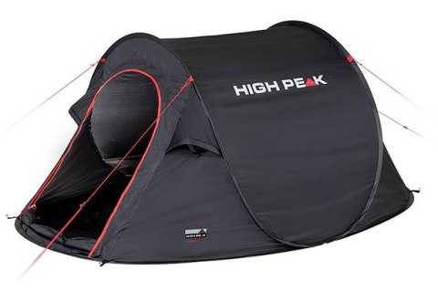 Namiot High Peak Vision 3 czarny 3-osobowy 10290 Namiot High Peak Vision 3 czarny 3-osobowy 10290