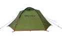 Namiot High Peak Woodpecker 3 zielono-czerwony 3-osobowy 10194