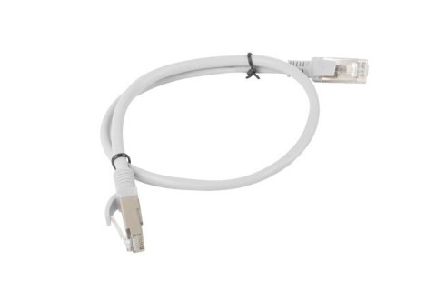 Patchcord UTP Lanberg PCU5-10CC-0050-S (RJ45 - RJ45 ; 0,50m; UTP; kat. 5e; kolor szary) Patchcord UTP Lanberg PCU5-10CC-0050-S (RJ45 - RJ45 ; 0,50m; UTP; kat. 5e; kolor szary)