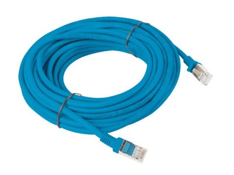 Patchcord UTP Lanberg PCU5-10CC-1000-B (RJ45 - RJ45 ; 10m; UTP; kat. 5e; kolor niebieski) Patchcord UTP Lanberg PCU5-10CC-1000-B (RJ45 - RJ45 ; 10m; UTP; kat. 5e; kolor niebieski)