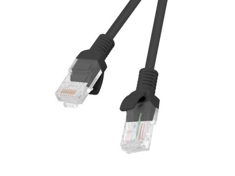 Patchcord UTP Lanberg PCU5-10CC-1500-BK (RJ45 - RJ45 ; 15m; UTP; kat. 5e; kolor czarny) Patchcord UTP Lanberg PCU5-10CC-1500-BK (RJ45 - RJ45 ; 15m; UTP; kat. 5e; kolor czarny)