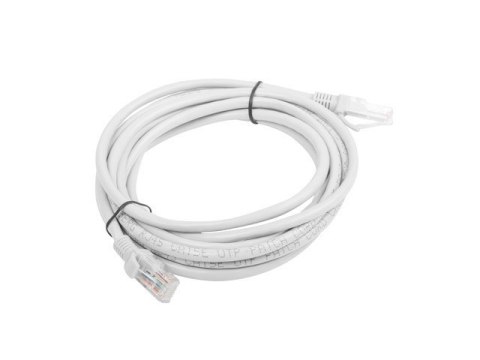 Patchcord UTP Lanberg PCU6-10CC-0300-S (RJ45 - RJ45 ; 3m; UTP; kat. 6; kolor szary) Patchcord UTP Lanberg PCU6-10CC-0300-S (RJ45 - RJ45 ; 3m; UTP; kat. 6; kolor szary)