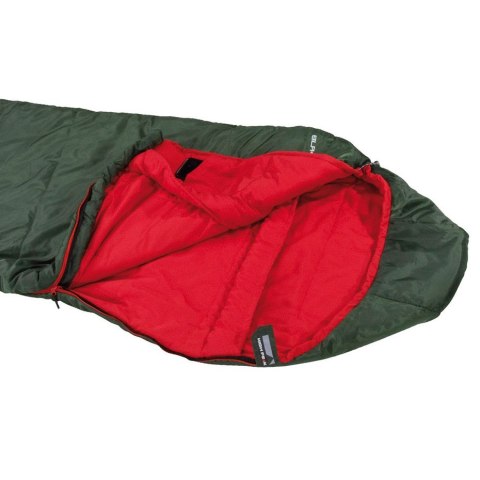 Śpiwór High Peak Black Arrow 220 x 80 x 50 cm zielono-czerwony lewy 23054 Śpiwór High Peak Black Arrow 220 x 80 x 50 cm zielono-czerwony lewy 23054