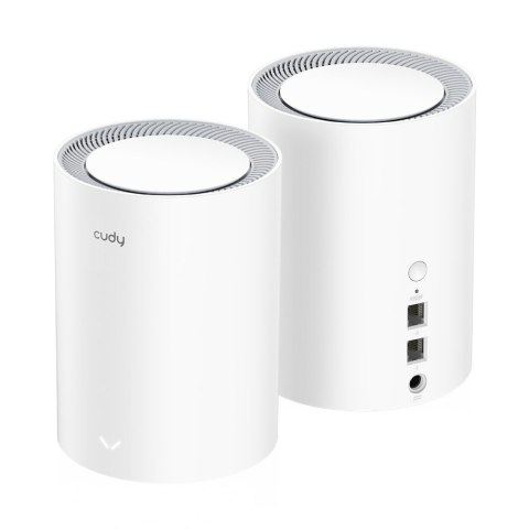 Access Point CUDY M1800(2-Pack) AX1800 Dual Band Wi-Fi 2x Gigabit Mesh Access Point CUDY M1800(2-Pack) AX1800 Dual Band Wi-Fi 2x Gigabit Mesh