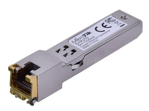 MikroTik S+RJ10 Moduł SFP+ 10Gb/s, RJ45 MikroTik S+RJ10 Moduł SFP+ 10Gb/s, RJ45