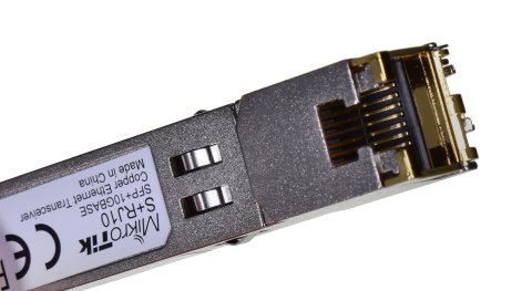 MikroTik S+RJ10 Moduł SFP+ 10Gb/s, RJ45 MikroTik S+RJ10 Moduł SFP+ 10Gb/s, RJ45