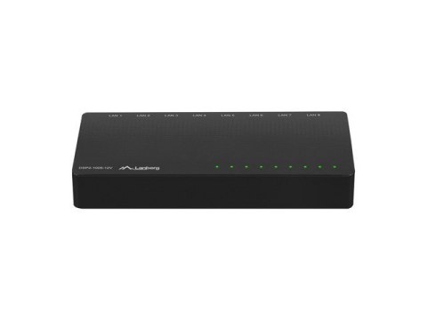 LANBERG SWITCH DSP2-1008-12V (8-PORT, 12V, 1GB/S) LANBERG SWITCH DSP2-1008-12V (8-PORT, 12V, 1GB/S)