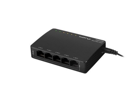 LANBERG SWITCH POE DSP3-1005-60W (5-PORT, 1GB/S, 30W/PORT)) LANBERG SWITCH POE DSP3-1005-60W (5-PORT, 1GB/S, 30W/PORT))