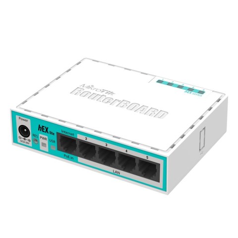 MikroTik hEX lite Router RB750r2, 5x RJ45 100Mb MikroTik hEX lite Router RB750r2, 5x RJ45 100Mb