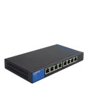 Switch Linksys LGS108P-EU (8x 10/100/1000Mbps)