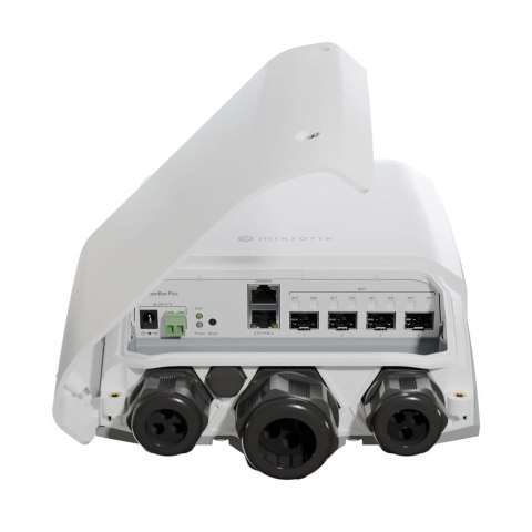 Switch MikroTik 1x RJ45 1000Mb/s, 4x SFP+, IP66 Switch MikroTik 1x RJ45 1000Mb/s, 4x SFP+, IP66