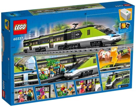 LEGO City 60337 Ekspresowy pociąg pasażerski LEGO City 60337 Ekspresowy pociąg pasażerski