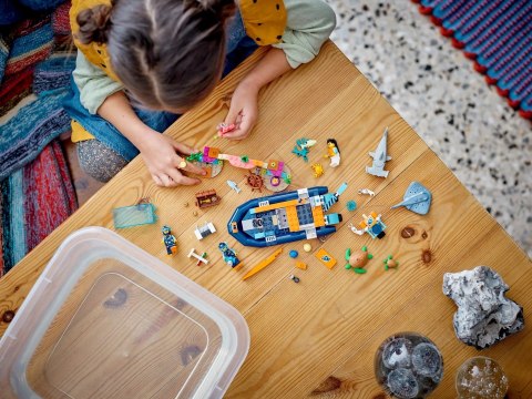 LEGO City 60377 Łódź do nurkowania badacza LEGO City 60377 Łódź do nurkowania badacza