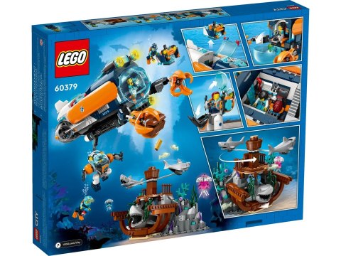 LEGO City 60379 Łódź podwodna badacza dna morskiego LEGO City 60379 Łódź podwodna badacza dna morskiego