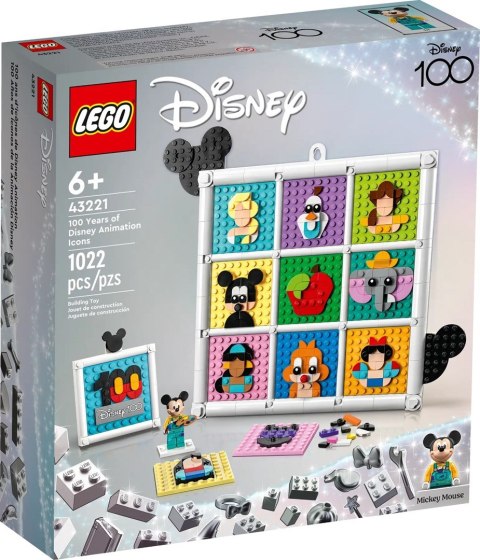 LEGO Disney Classic 43221 100 lat kultowych animacji Disneya LEGO Disney Classic 43221 100 lat kultowych animacji Disneya