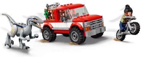 LEGO Jurassic World 76946 Schwytanie welociraptorów Blue i Bety LEGO Jurassic World 76946 Schwytanie welociraptorów Blue i Bety
