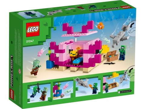 LEGO Minecraft 21247 Dom aksolotla LEGO Minecraft 21247 Dom aksolotla