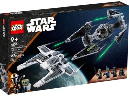 LEGO Star Wars 75348 Mandaloriański myśliwiec Fang Fighter kontra TIE Interceptor