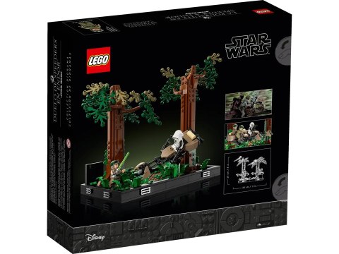 LEGO Star Wars 75353 Diorama: Pościg na ścigaczu przez Endor LEGO Star Wars 75353 Diorama: Pościg na ścigaczu przez Endor