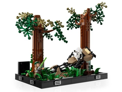 LEGO Star Wars 75353 Diorama: Pościg na ścigaczu przez Endor LEGO Star Wars 75353 Diorama: Pościg na ścigaczu przez Endor