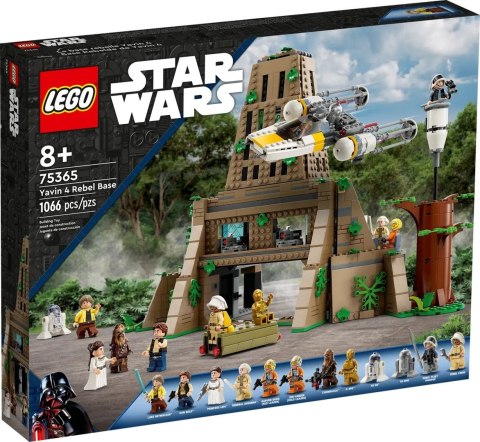 LEGO Star Wars TM 75365 Baza Rebeliantów na Yavin 4 LEGO Star Wars TM 75365 Baza Rebeliantów na Yavin 4