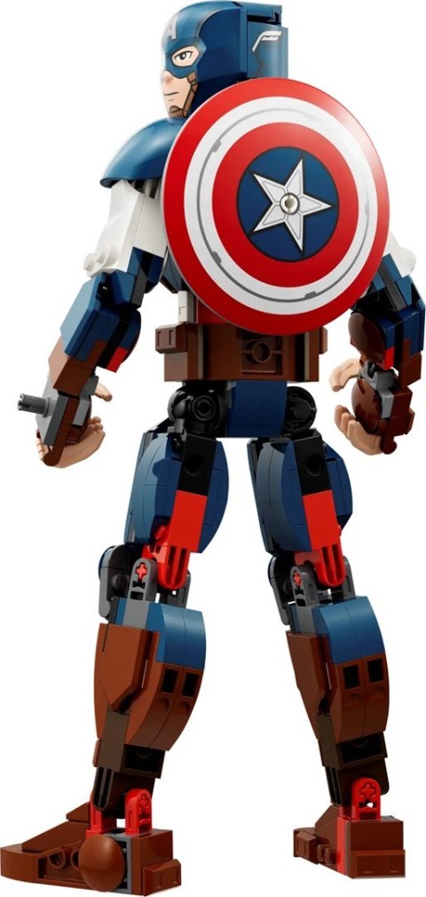 LEGO Super Heroes 76258 Figurka Kapitana Ameryki do zbudowania LEGO Super Heroes 76258 Figurka Kapitana Ameryki do zbudowania