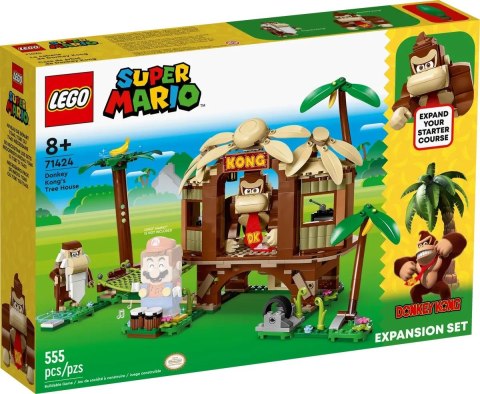 LEGO Super Mario 71424 Domek na drzewie Donkey Konga - zestaw powiększający LEGO Super Mario 71424 Domek na drzewie Donkey Konga - zestaw powiększający