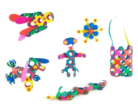 CLIXO klocki magnetyczne jak origami - Zestaw 42 elementów (wielokolorowy) CLIXO klocki magnetyczne jak origami - Zestaw 42 elementów (wielokolorowy)