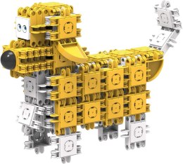 Klocki konstrukcyjne CLICFORMERS - Zestaw 123 el. - PSY (9 w 1): Border Collie, Buldog Francuski, Pudel, Owczarek niemiecki, Jam