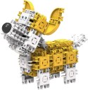 Klocki konstrukcyjne CLICFORMERS - Zestaw 123 el. - PSY (9 w 1): Border Collie, Buldog Francuski, Pudel, Owczarek niemiecki, Jam