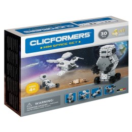 Klocki konstrukcyjne CLICFORMERS - Zestaw 30 el. - Kosmos (4 w 1)