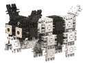 Klocki konstrukcyjne CLICFORMERS - Zestaw 79 el. - Psy (3 w 1): Border Collie, Buldog Francuski, Pudel