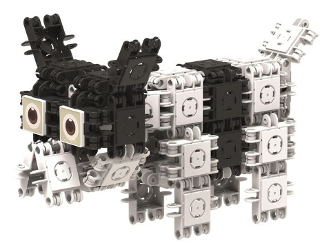 Klocki konstrukcyjne CLICFORMERS - Zestaw 79 el. - Psy (3 w 1): Border Collie, Buldog Francuski, Pudel Klocki konstrukcyjne CLICFORMERS - Zestaw 79 el. - Psy (3 w 1): Border Collie, Buldog Francuski, Pudel