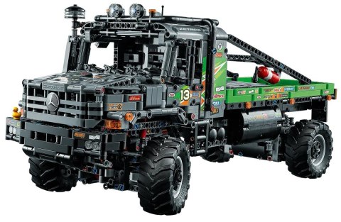LEGO 42129 Sterowana przez aplikację ciężarówka Mercedes-Benz Zetros z napędem na 4 koła LEGO 42129 Sterowana przez aplikację ciężarówka Mercedes-Benz Zetros z napędem na 4 koła