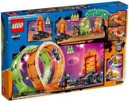 LEGO City 60339 Kaskaderska arena z dwoma pętlami
