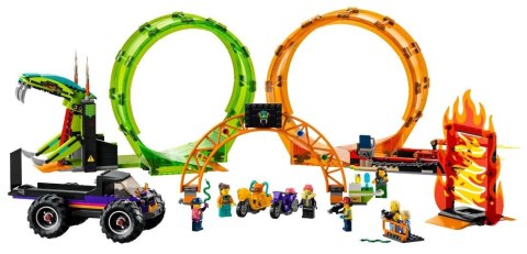 LEGO City 60339 Kaskaderska arena z dwoma pętlami LEGO City 60339 Kaskaderska arena z dwoma pętlami