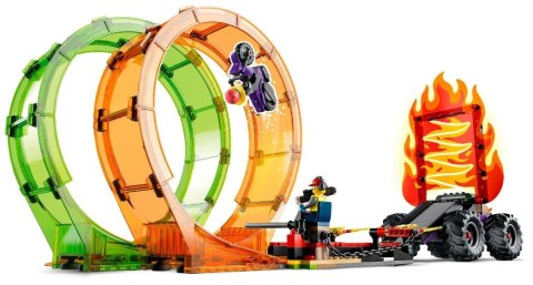 LEGO City 60339 Kaskaderska arena z dwoma pętlami LEGO City 60339 Kaskaderska arena z dwoma pętlami