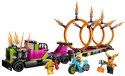 LEGO City Stuntz 60357 Wyzwanie kaskaderskie — ciężarówka i ogniste obręcze