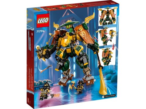 LEGO Ninjago 71794 Drużyna mechów ninja Lloyda i Arina LEGO Ninjago 71794 Drużyna mechów ninja Lloyda i Arina
