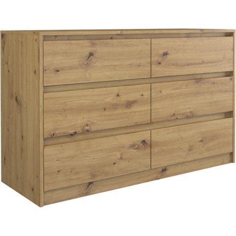 K120 KARO KOMODA 6 SZUFLAD ARTISAN K120 KARO KOMODA 6 SZUFLAD ARTISAN