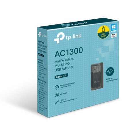 Karta sieciowa TP-LINK Archer T3U (USB 3.0) Karta sieciowa TP-LINK Archer T3U (USB 3.0)