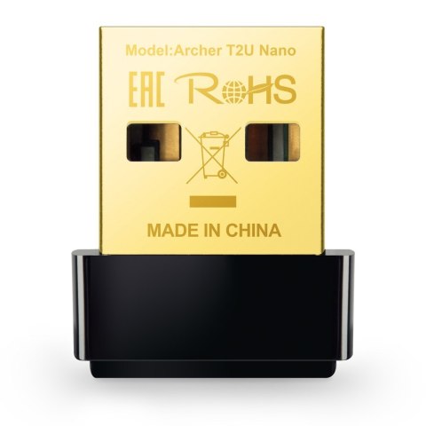 Karta sieciowa TP-LINK T2U Nano (USB 2.0) Karta sieciowa TP-LINK T2U Nano (USB 2.0)