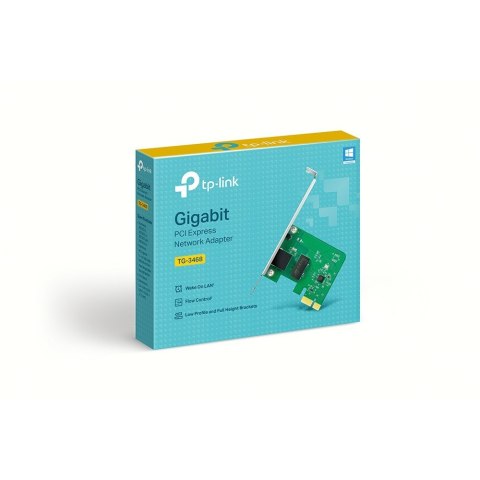 Karta sieciowa TP-LINK TG-3468 (PCI; 1x 10/100/1000Mbps) Karta sieciowa TP-LINK TG-3468 (PCI; 1x 10/100/1000Mbps)