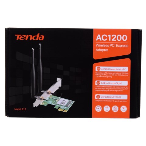 Tenda-E12 karta sieciowa PCIe Tenda-E12 karta sieciowa PCIe