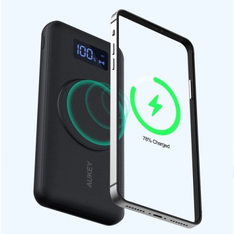 AUKEY POWER BANK PB-WL02I 10000MAH 22.5W MAGSAFE AUKEY POWER BANK PB-WL02I 10000MAH 22.5W MAGSAFE