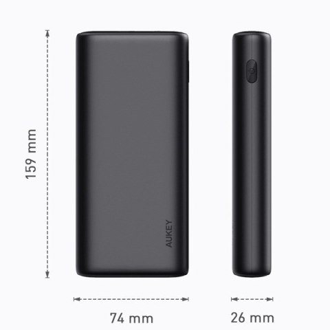AUKEY POWER BANK PB-Y37 MINI 20000MAH 65W AUKEY POWER BANK PB-Y37 MINI 20000MAH 65W