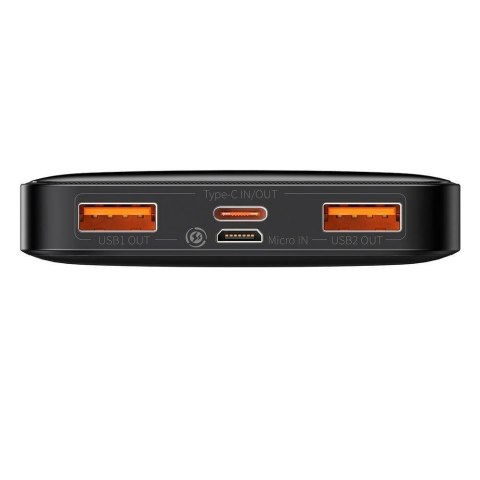 BASEUS POWERBANK BIPOW 10000MAH, 2XUSB, USB-C, 20W BASEUS POWERBANK BIPOW 10000MAH, 2XUSB, USB-C, 20W