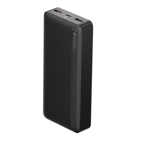 BASEUS POWERBANK BIPOW 20000MAH 25W CZARNY BASEUS POWERBANK BIPOW 20000MAH 25W CZARNY