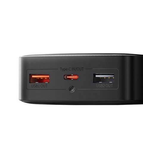 BASEUS POWERBANK BIPOW 20000MAH 25W CZARNY BASEUS POWERBANK BIPOW 20000MAH 25W CZARNY
