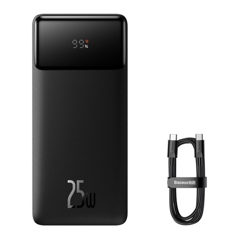 BASEUS POWERBANK BIPOW 20000MAH 25W CZARNY BASEUS POWERBANK BIPOW 20000MAH 25W CZARNY